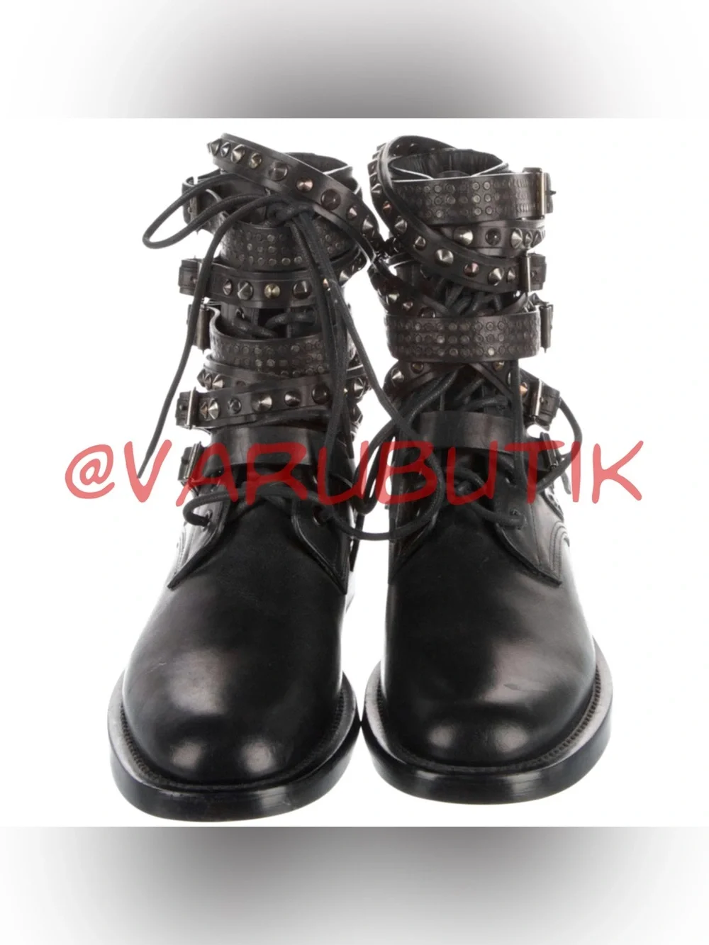 saint laurent paris fw13 runway studded ranger boots 40 (42)